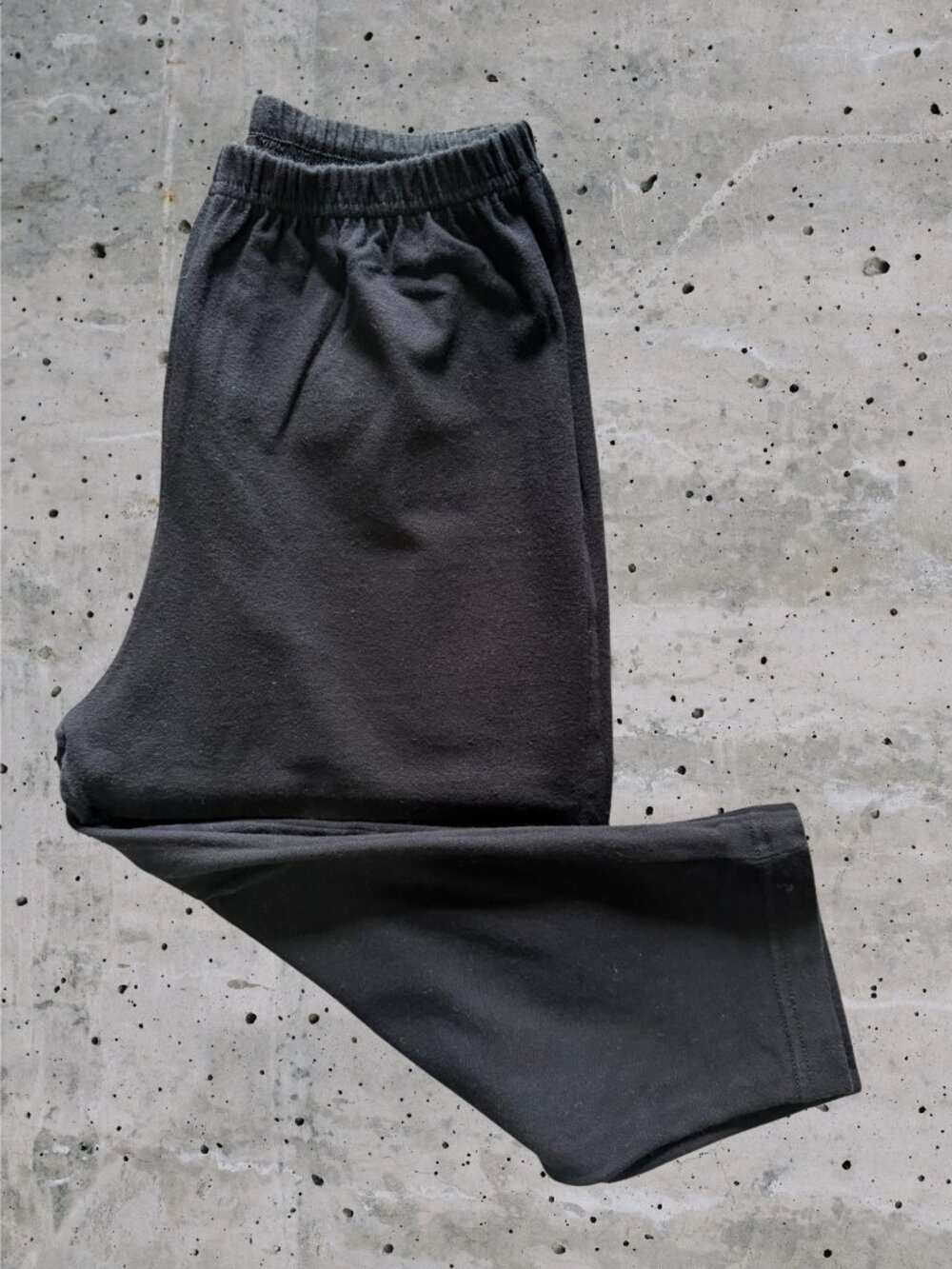 Gap Juniors Size L Black Capri Style Black Leggings (1317)